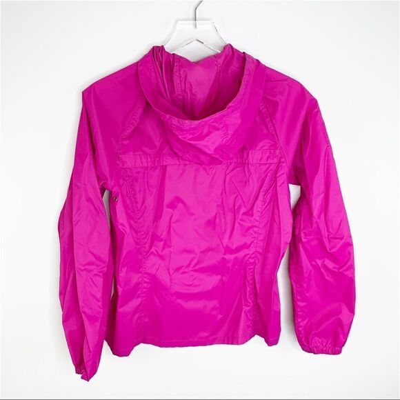 Eddie Bauer Bright Pink Windbreaker w/Vented‎ Back Sz XS - Picture 2 of 11